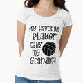 My Favorite Volleyball Player Calls Me T-Shirt - Fun Novelty Design Unisex - T-Shirt, Sweatshirt, Hoodie