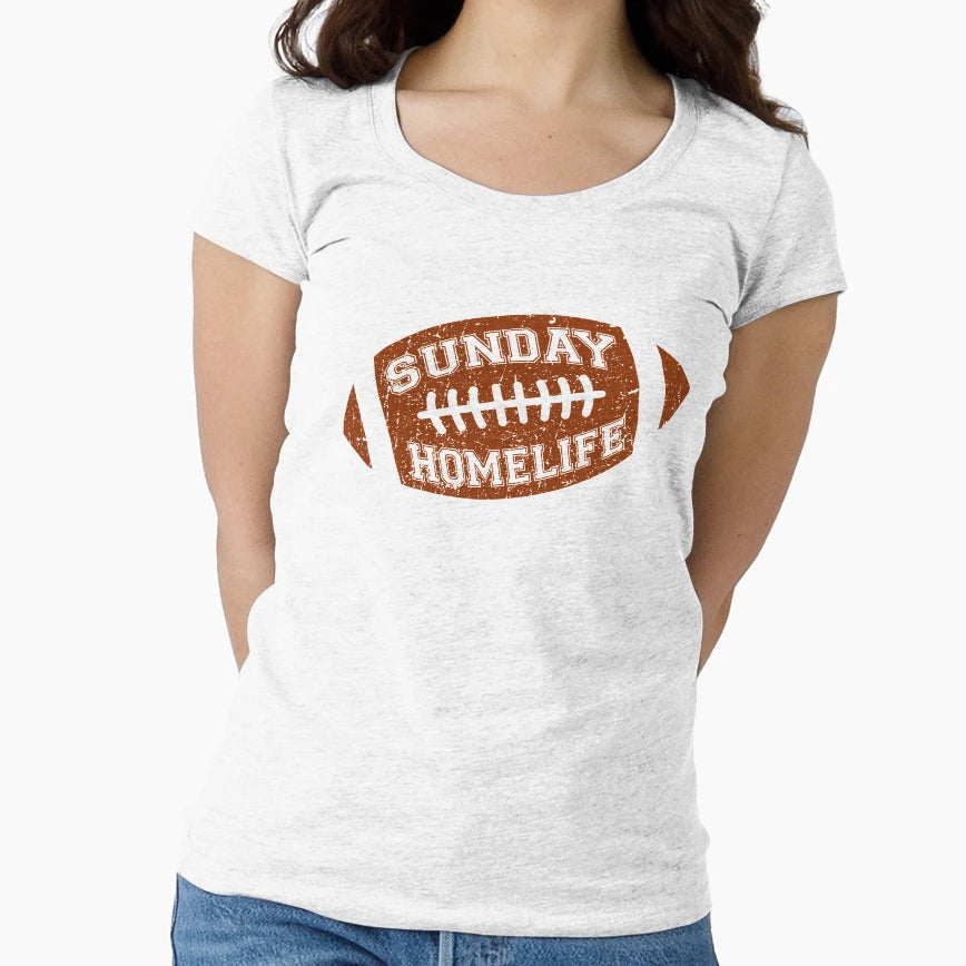 Sunday Homelife Funny Football Game Day T-Shirt - Streetwear Style Unisex - T-Shirt, Sweatshirt, Hoodie
