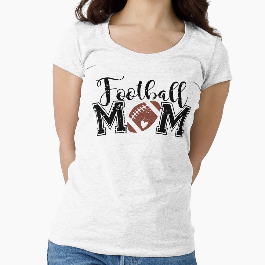 Football Mom T-Shirt - Casual Everyday Wear Men Women - T-Shirt, Sweatshirt, Hoodie