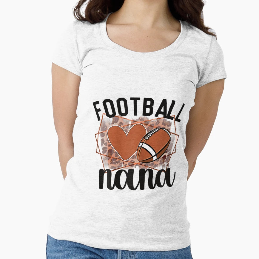 Proud Nana Football Player T-Shirt - Fun Novelty Design for Adults - T-Shirt, Sweatshirt, Hoodie