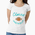 Classy Until Kickoff T-Shirt - Minimalist Print Men Women - T-Shirt, Sweatshirt, Hoodie