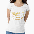 Football Mom T-Shirt - Custom Art Print Men Women - T-Shirt, Sweatshirt, Hoodie
