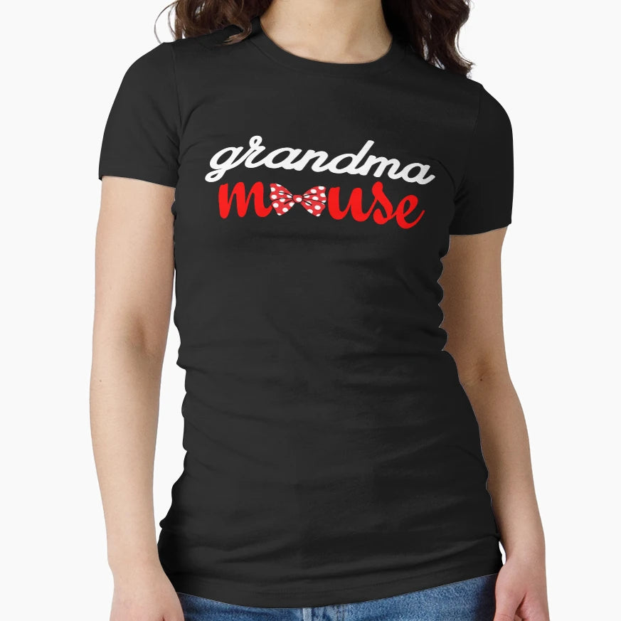 Grandma Mouse T-Shirt - Graphic Print Unisex - T-Shirt, Sweatshirt, Hoodie