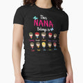 This Nana Belongs To Courtney T-Shirt - Aesthetic Graphic for Adults - T-Shirt, Sweatshirt, Hoodie