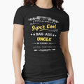 Super Uncle Yellow T-Shirt - Graphic Print for Adults - T-Shirt, Sweatshirt, Hoodie
