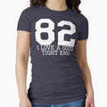 I Love Good Tight End Front White T-Shirt - Aesthetic Graphic for Adults - T-Shirt, Sweatshirt, Hoodie