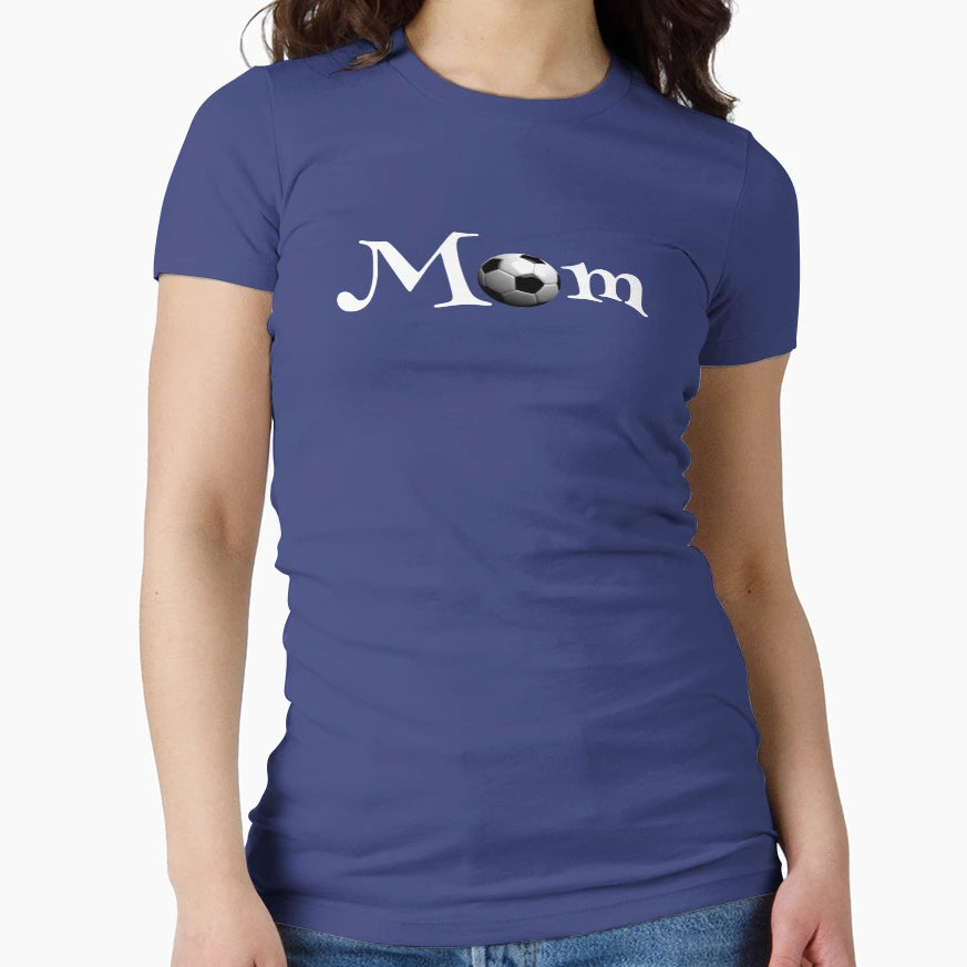 Soccer Mom Supportive Mom T-Shirt - Aesthetic Graphic Men Women - T-Shirt, Sweatshirt, Hoodie