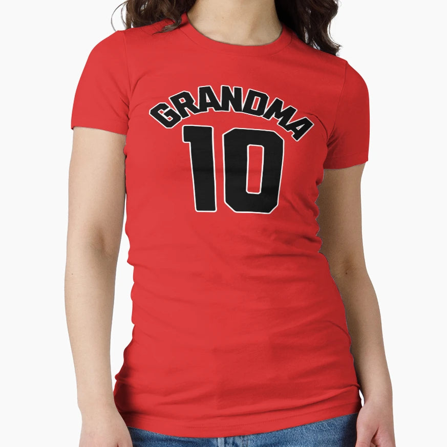 Grandma Jersey T-Shirt - Unique Graphic Men Women - T-Shirt, Sweatshirt, Hoodie