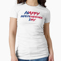 Happy Independence Day Patriotic Stand T-Shirt - Custom Art Print Unisex - T-Shirt, Sweatshirt, Hoodie