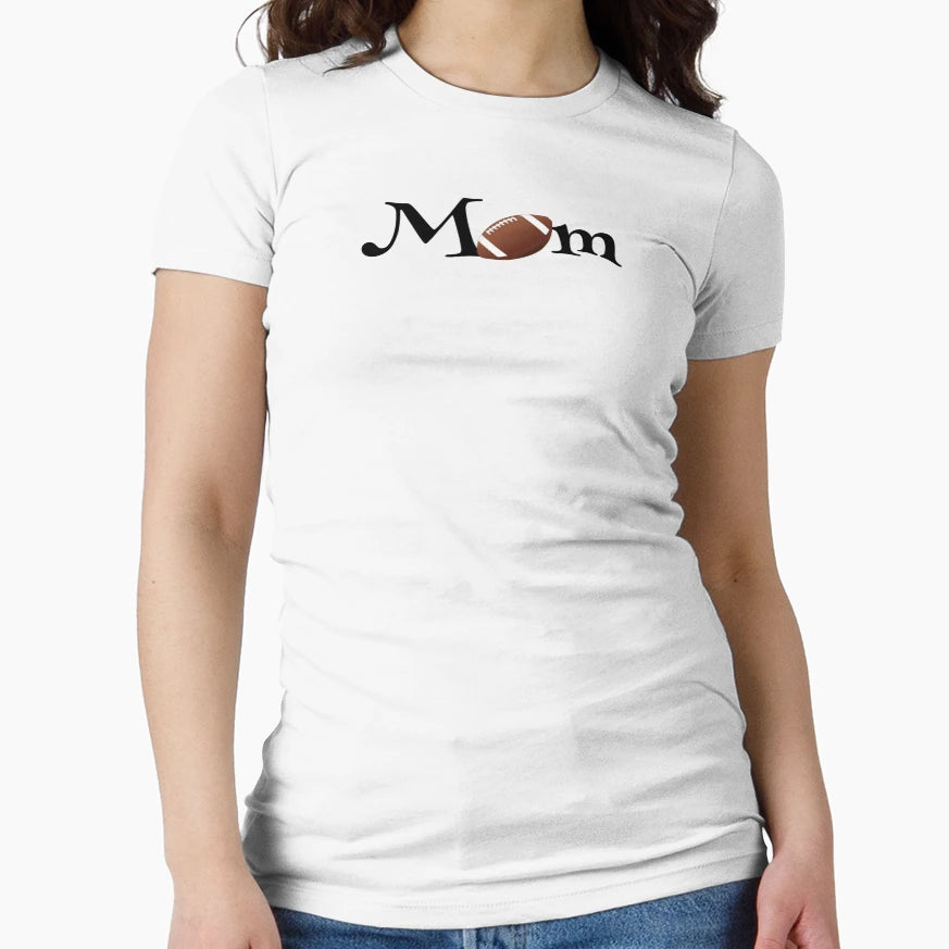 American Football Mom T-Shirt - Unique Graphic Men Women - T-Shirt, Sweatshirt, Hoodie