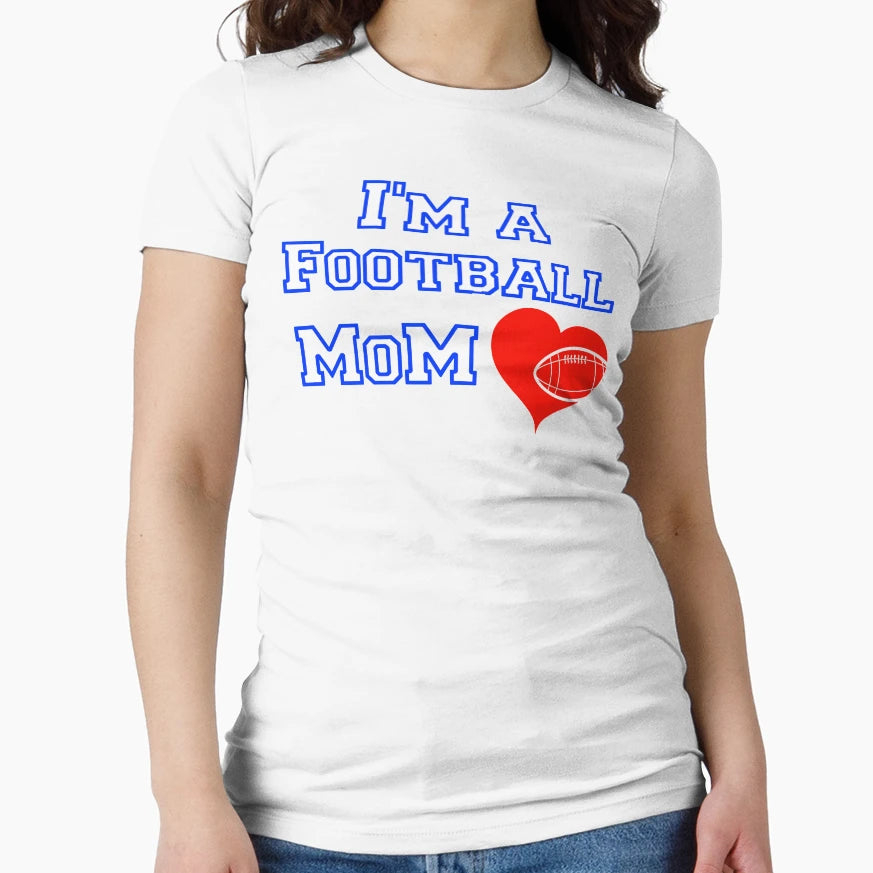 Football Mom T-Shirt - Novelty Apparel Unisex - T-Shirt, Sweatshirt, Hoodie
