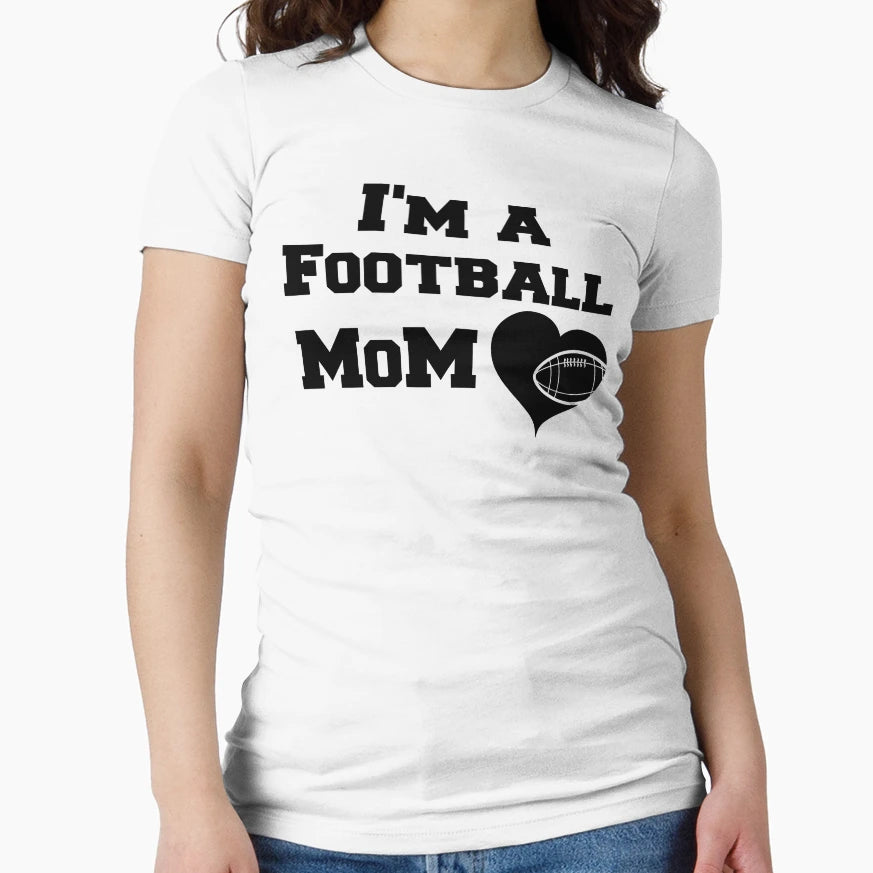 American Football Mother T-Shirt - Trendy Graphic for Adults - T-Shirt, Sweatshirt, Hoodie