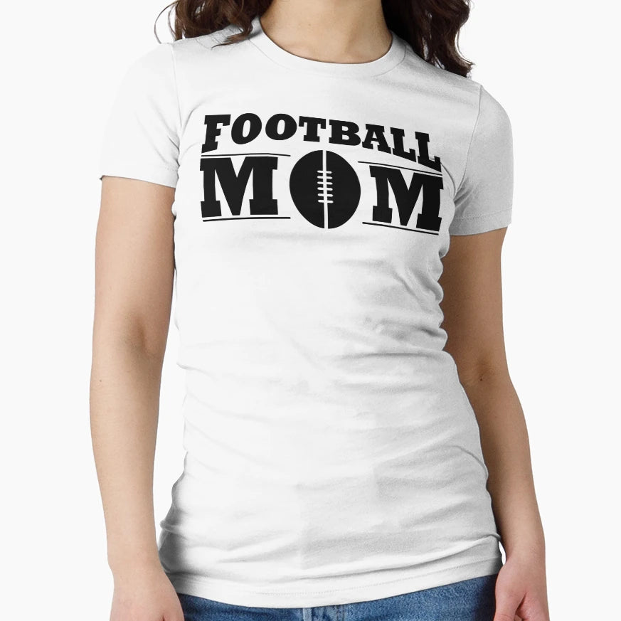 Football Mom T-Shirt - Unique Graphic Unisex - T-Shirt, Sweatshirt, Hoodie