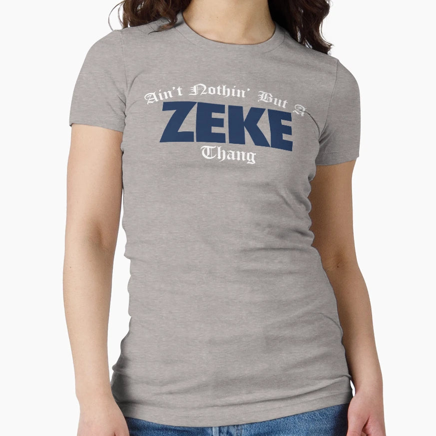 Aint Nothin But Zeke Thang Old T-Shirt - Minimalist Print for Adults - T-Shirt, Sweatshirt, Hoodie