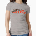 Lets Go Draft Pick Cle Split T-Shirt - Trendy Graphic for Adults - T-Shirt, Sweatshirt, Hoodie