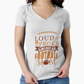 Best Mom Great Proud Football Gift T-Shirt - Streetwear Style for Adults - T-Shirt, Sweatshirt, Hoodie