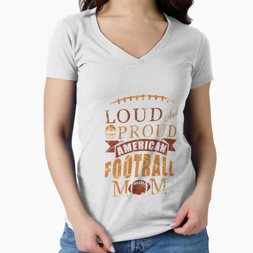 Best Mom Great Proud Football Gift T-Shirt - Streetwear Style Men Women - T-Shirt, Sweatshirt, Hoodie