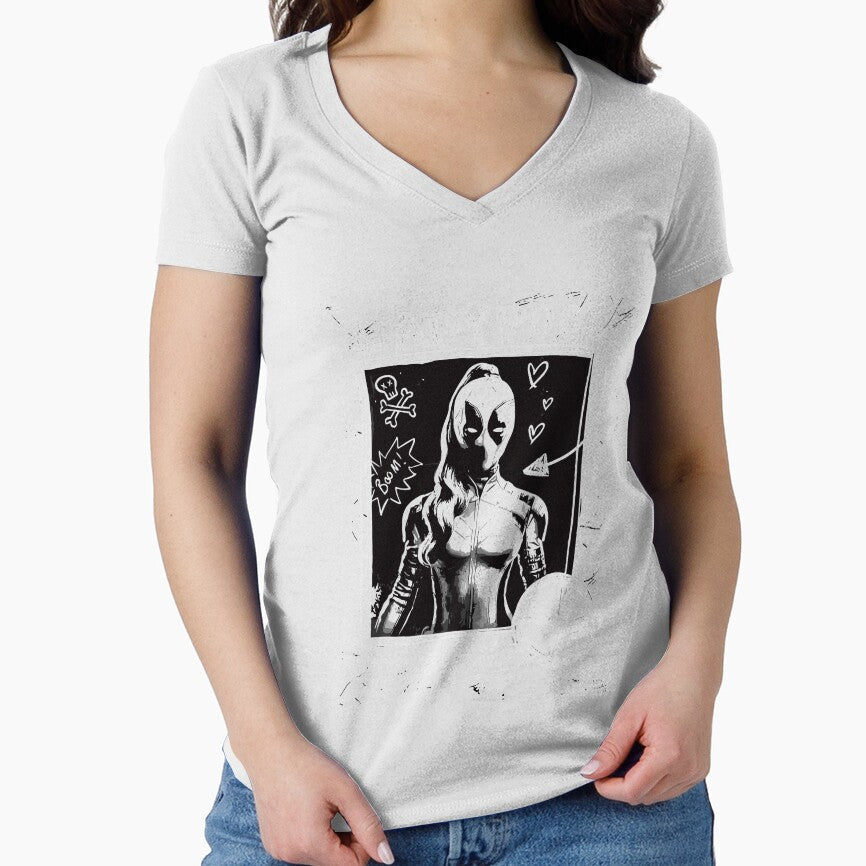 Lady pool by MangaCortaTees - Adult & Kids T-Shirts, Sweatshirts & Hoodies apparel design preview 1