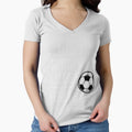 Just Who Loves Football T-Shirt - Fun Novelty Design Unisex - T-Shirt, Sweatshirt, Hoodie