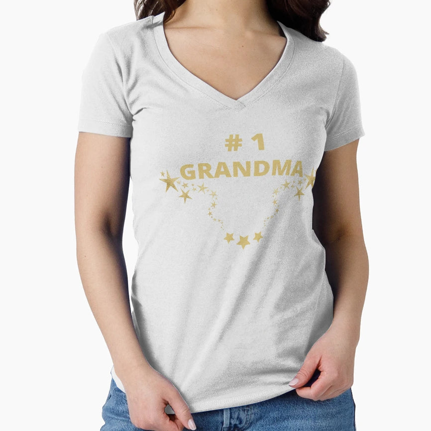 1 Grandma T-Shirt - Trendy Graphic for Adults - T-Shirt, Sweatshirt, Hoodie