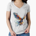 Radiant Guardian Eagle Glowing Symbol T-Shirt - Custom Art Print Men Women - T-Shirt, Sweatshirt, Hoodie