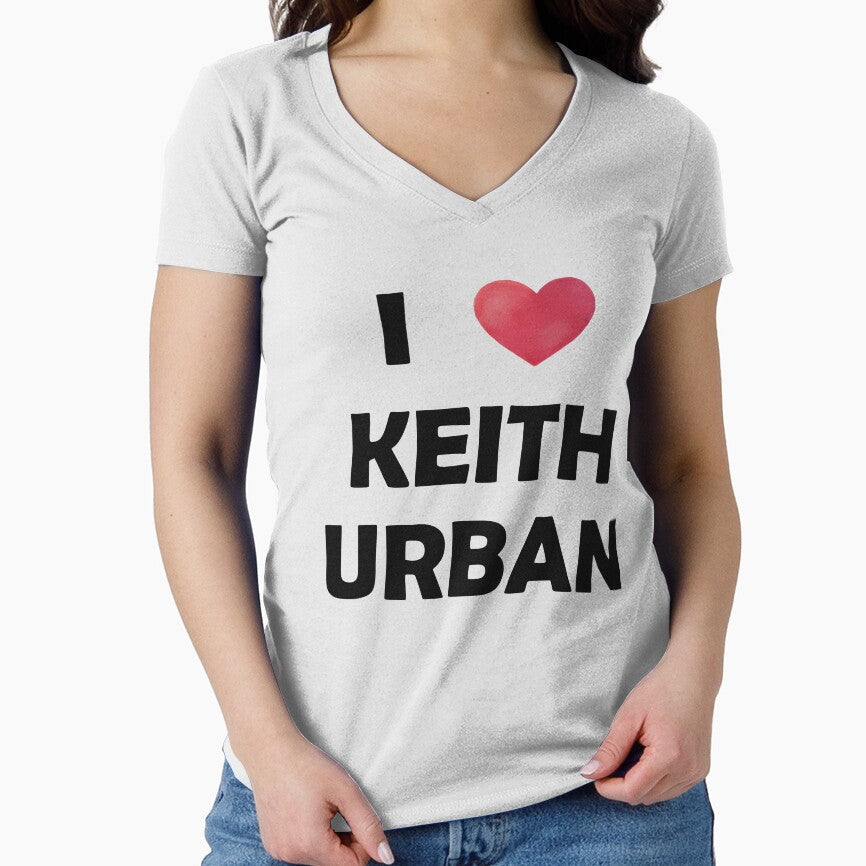 I Love Keith Urban by dev11588 - Adult & Kids T-Shirts, Sweatshirts & Hoodies apparel design preview 1