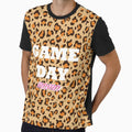 Game Day Leopard Mama T-Shirt - Streetwear Style Men Women - T-Shirt, Sweatshirt, Hoodie