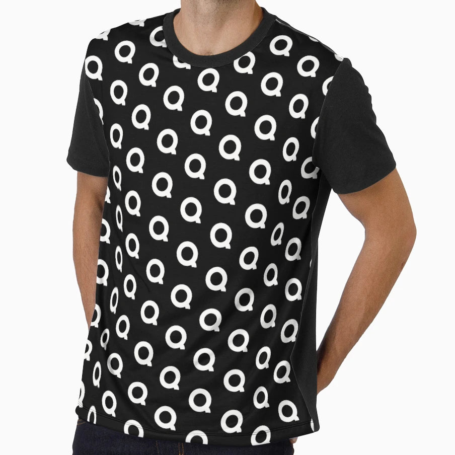 Letter Q Upper Case Matching Group T-Shirt - Minimalist Print Men Women - T-Shirt, Sweatshirt, Hoodie