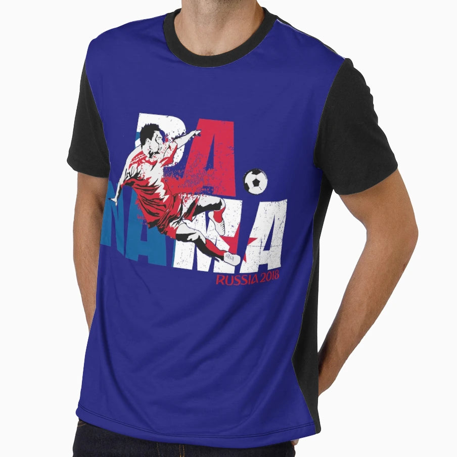 Football Soccer World Cup 2018 Panama T-Shirt - Trendy Graphic Men Women - T-Shirt, Sweatshirt, Hoodie
