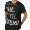 Papa Myth Legend T-Shirt - Graphic Print Men Women - T-Shirt, Sweatshirt, Hoodie