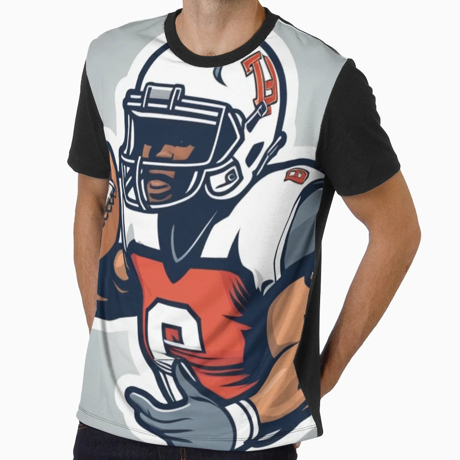 American Football African American T-Shirt - Streetwear Style for Adults - T-Shirt, Sweatshirt, Hoodie