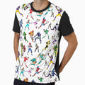 Football Players T-Shirt - Casual Everyday Wear Unisex - T-Shirt, Sweatshirt, Hoodie