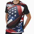 Football America Gridiron We Love T-Shirt - Aesthetic Graphic for Adults - T-Shirt, Sweatshirt, Hoodie