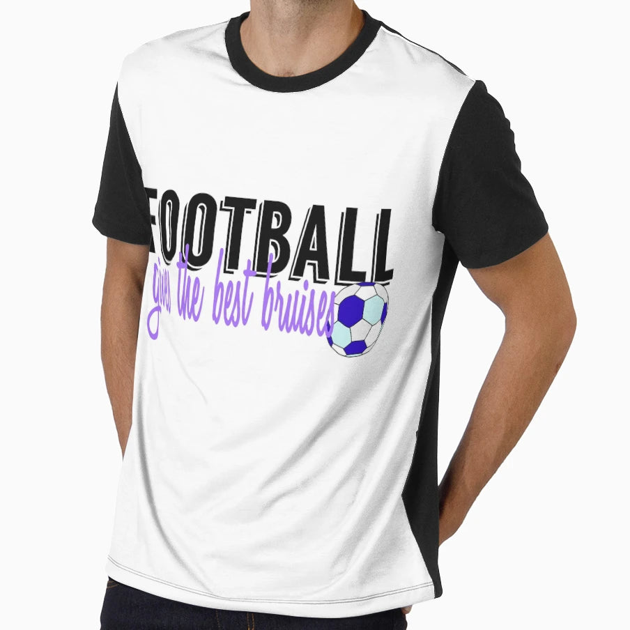 Football Gives Best Bruises T-Shirt - Trendy Graphic Men Women - T-Shirt, Sweatshirt, Hoodie