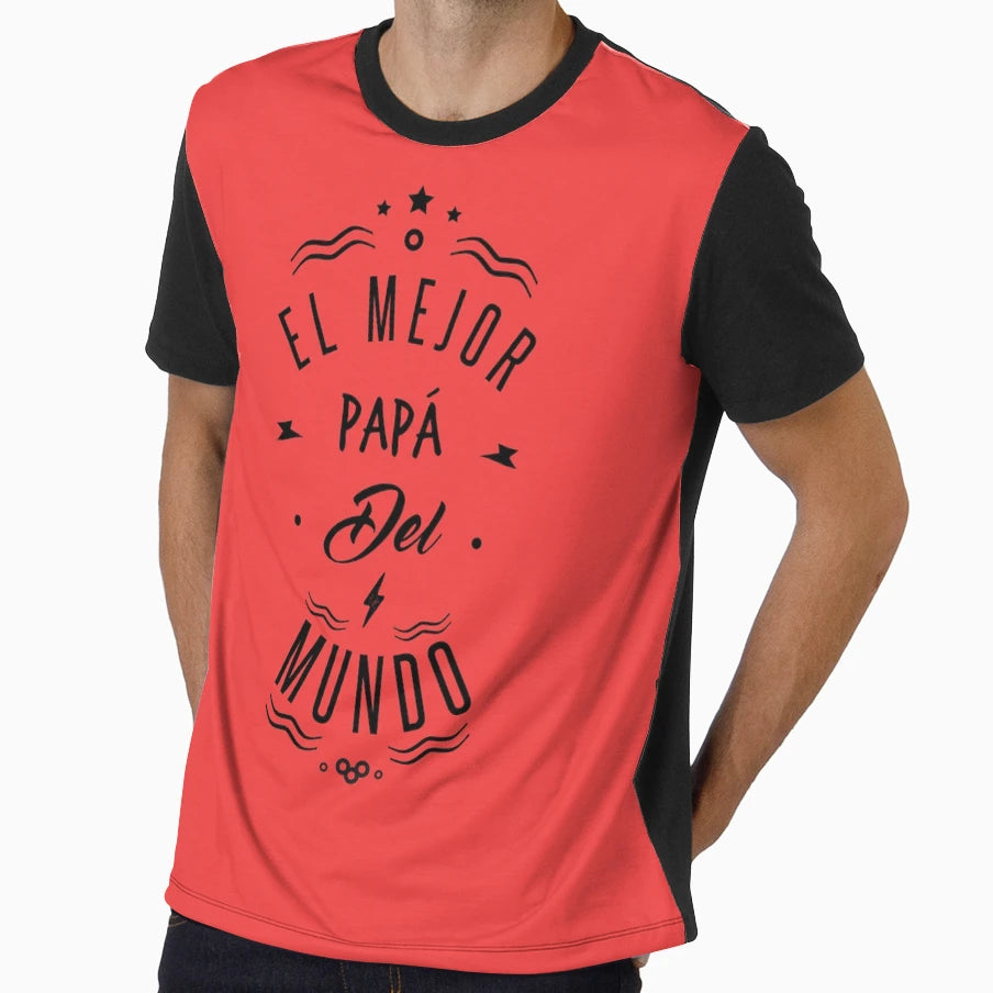 Worlds Greatest Dad T-Shirt - Custom Art Print for Adults - T-Shirt, Sweatshirt, Hoodie