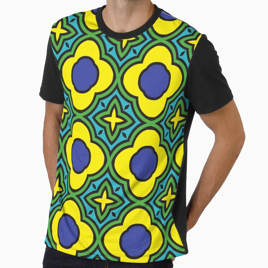 Scales Geometry Seamless Colorful T-Shirt - Aesthetic Graphic Men Women - T-Shirt, Sweatshirt, Hoodie