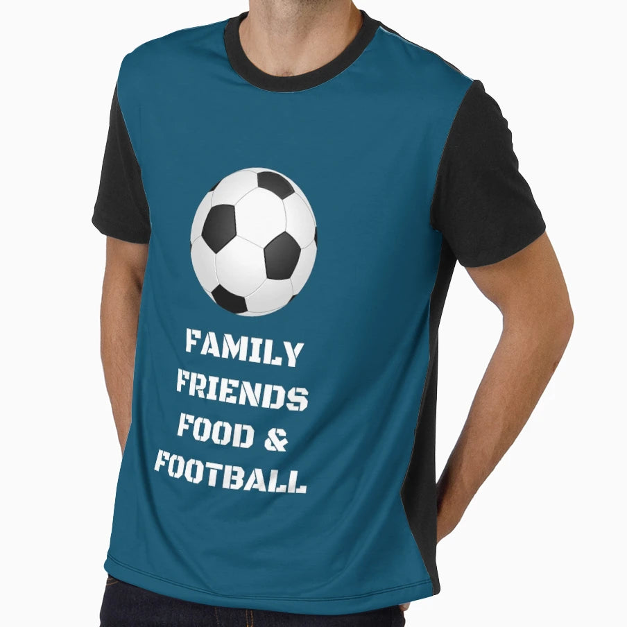 Football T-Shirt - Minimalist Print Unisex - T-Shirt, Sweatshirt, Hoodie