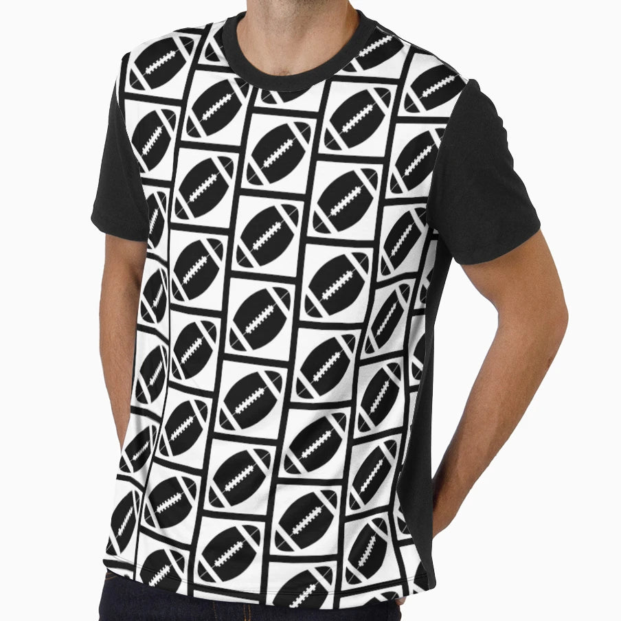 American Football T-Shirt - Graphic Print Men Women - T-Shirt, Sweatshirt, Hoodie
