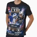 Superbowl Lxiii New York Giants Vs L T-Shirt - Novelty Apparel for Adults - T-Shirt, Sweatshirt, Hoodie