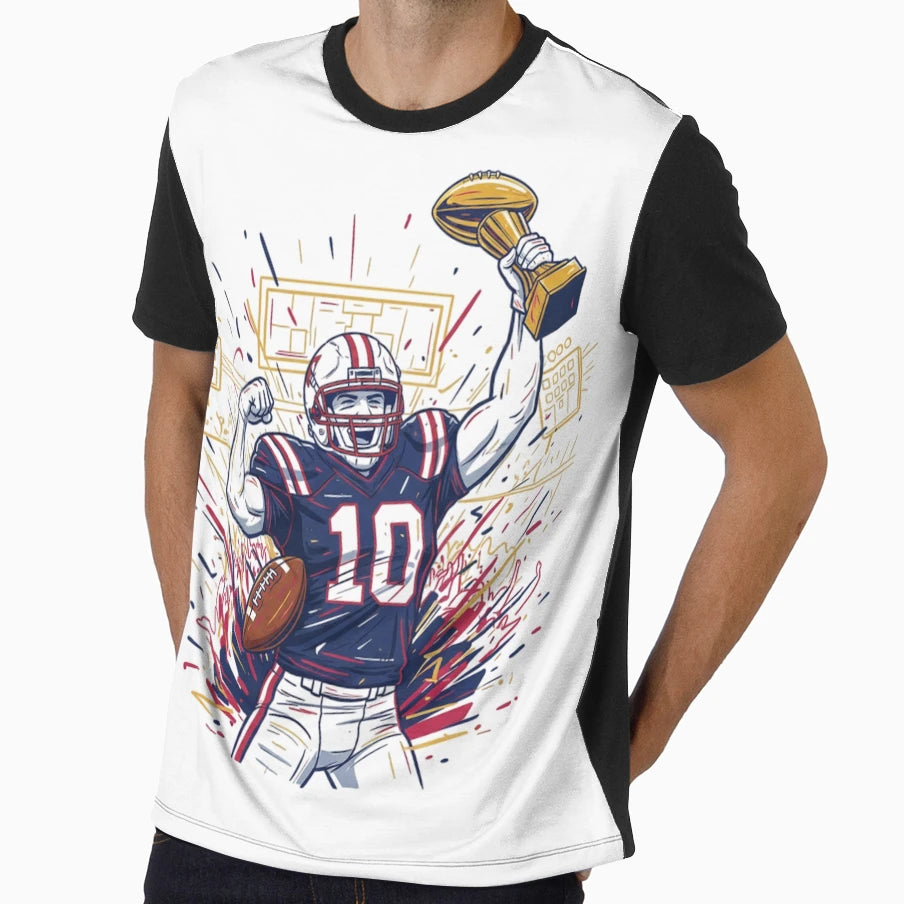 American Football T-Shirt - Trendy Graphic Unisex - T-Shirt, Sweatshirt, Hoodie