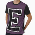Big Varsity Letter E T-Shirt - Novelty Apparel Unisex - T-Shirt, Sweatshirt, Hoodie