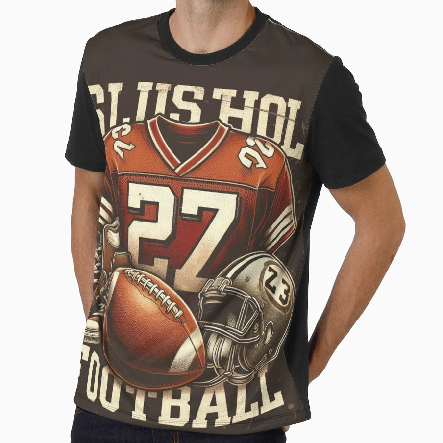 Football D2 T-Shirt - Aesthetic Graphic Unisex - T-Shirt, Sweatshirt, Hoodie