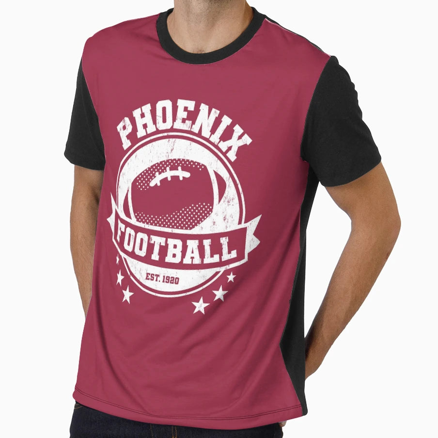 Phoenix Football Team League T-Shirt - Casual Everyday Wear for Adults - T-Shirt, Sweatshirt, Hoodie