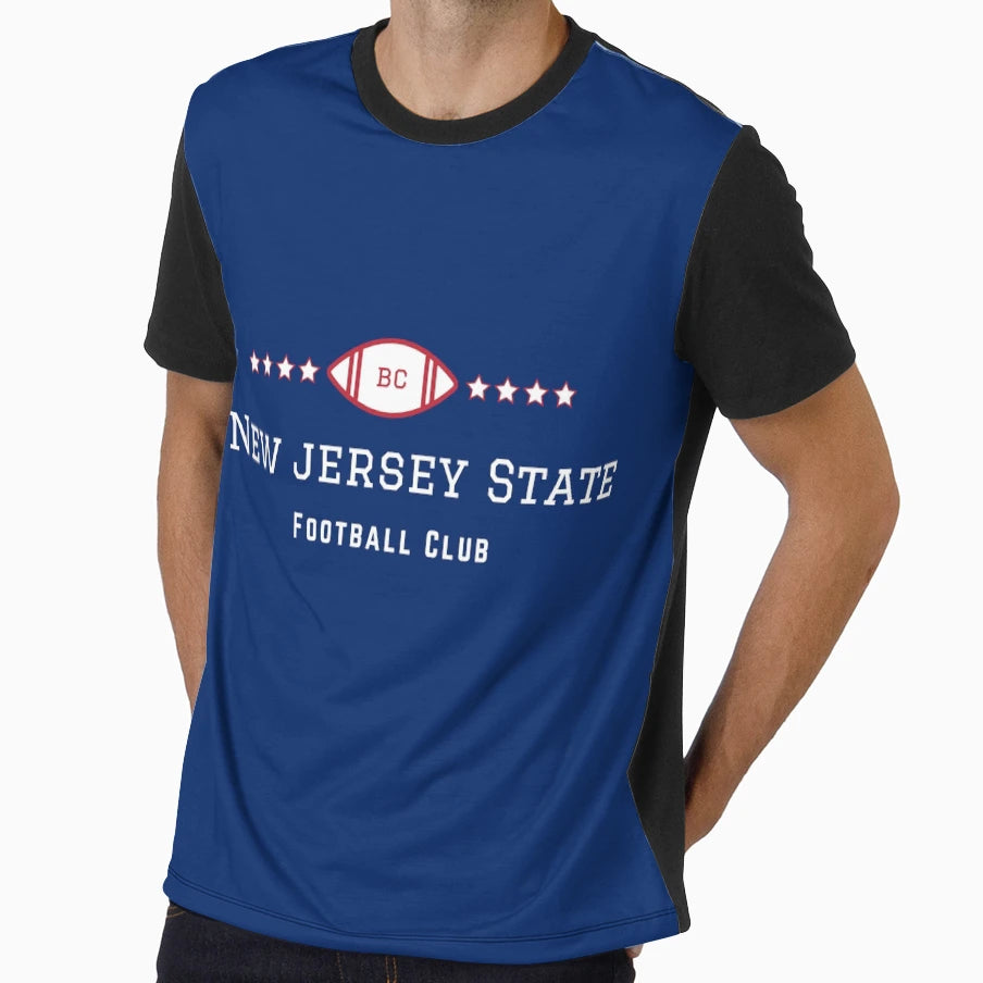 New Jersey State Football Club T-Shirt - Streetwear Style Men Women - T-Shirt, Sweatshirt, Hoodie