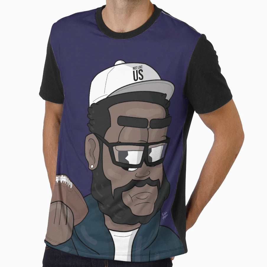 Kendrick Lamar Not Like Us Super Bowl T-Shirt - Graphic Print for Adults - T-Shirt, Sweatshirt, Hoodie
