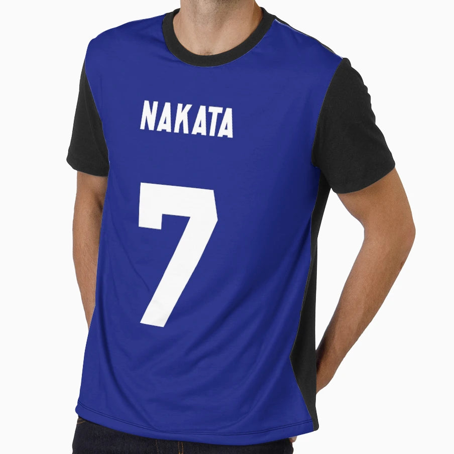 Nakata Number 7 T-Shirt - Minimalist Print for Adults - T-Shirt, Sweatshirt, Hoodie