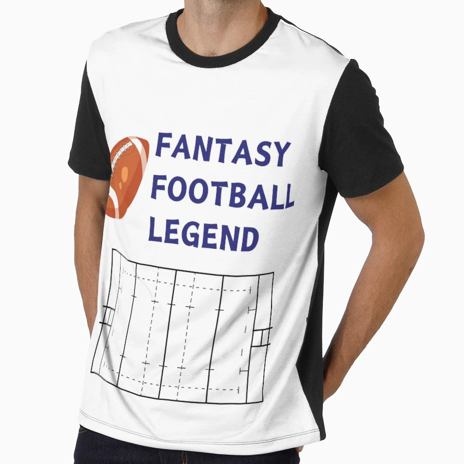 Fantasy Football Legend Sports T-Shirt - Minimalist Print Men Women - T-Shirt, Sweatshirt, Hoodie