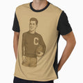 Football Player Letterman T-Shirt - Streetwear Style for Adults - T-Shirt, Sweatshirt, Hoodie
