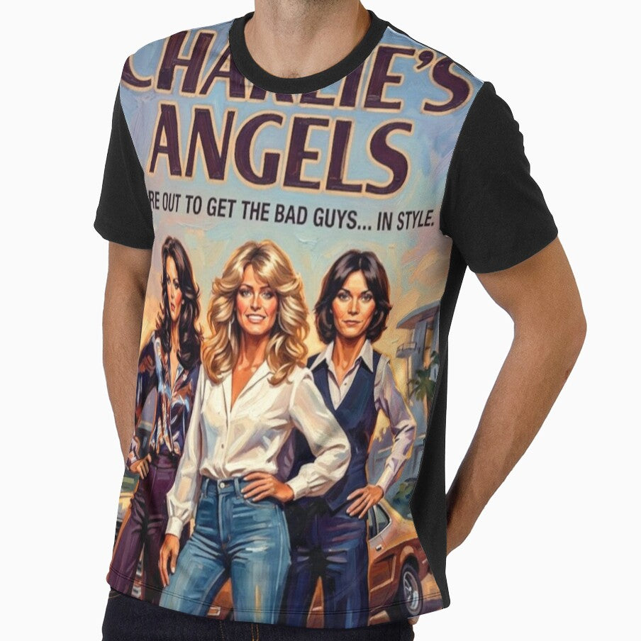 The Townsend Agency: A Charlie's Angels Tribute by - Adult & Kids T-Shirts, Sweatshirts & Hoodies apparel design preview 1