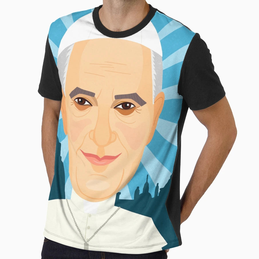 Pope Francis T-Shirt - Fun Novelty Design Unisex - T-Shirt, Sweatshirt, Hoodie
